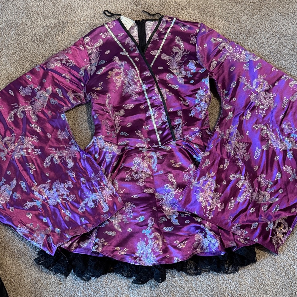 California Costumes Purple Metallic Lovely Lolita Teen Costume